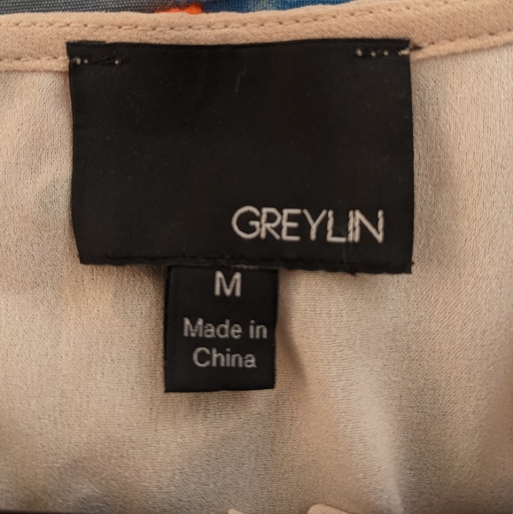 Anthropologie Greylin Crepe Rhinestone Dress - Picture 12 of 12